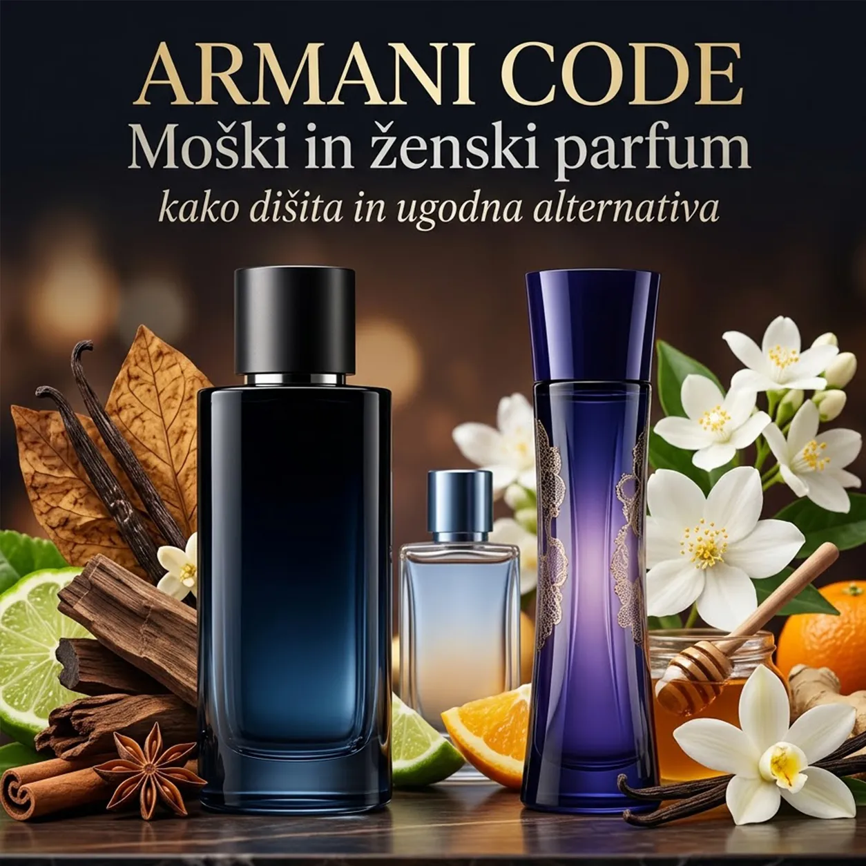 Armani Code: kako diši moški in ženski parfum ter ugodna alternativa 1 Economic parfumi - parfum Armani Code: kako diši moški in ženski parfum ter ugodna alternativa